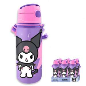 Hello Kitty Kuromi Aluminium Bottiglia 600ml Bambino Licensing
