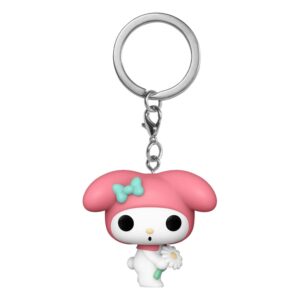 Hello Kitty Pop! Vinile Portachiavis 4 Cm My Melody (spring Time)  Funko