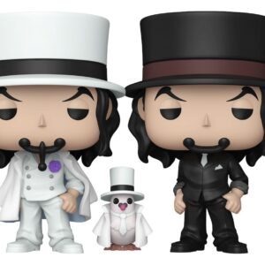 *heo Esclusiva Edition* One Piece Pop!&buddy Animation Vinile Figures Rob Lucci Con Hattori W/chase 10 Cm  Funko