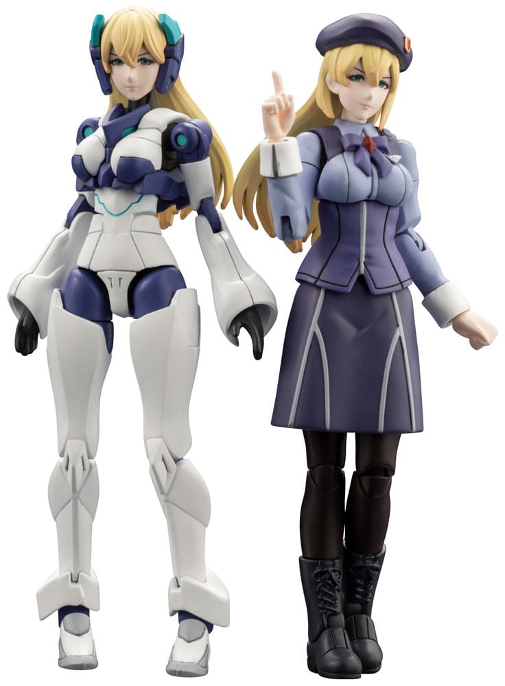 Hexa Gear Plastica Model Kit 1/24 Govenor Queen Of White: Virginia Earthcline 8 Cm Kotobukiya