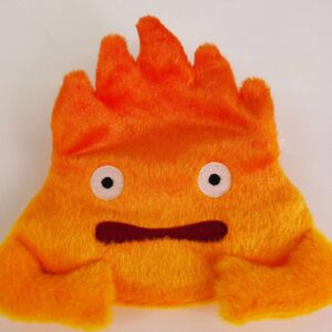 Howl's Moving Castle Peluche Porta Monete Calcifer 12 Cm Sun Arrow
