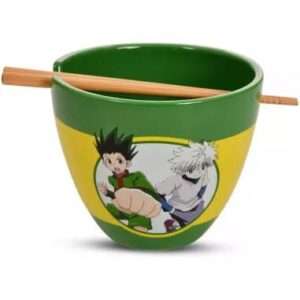 Hunter X Hunter Ramen Ciotola Con Bacchette Cinesi Logo 473 Ml Just Funky