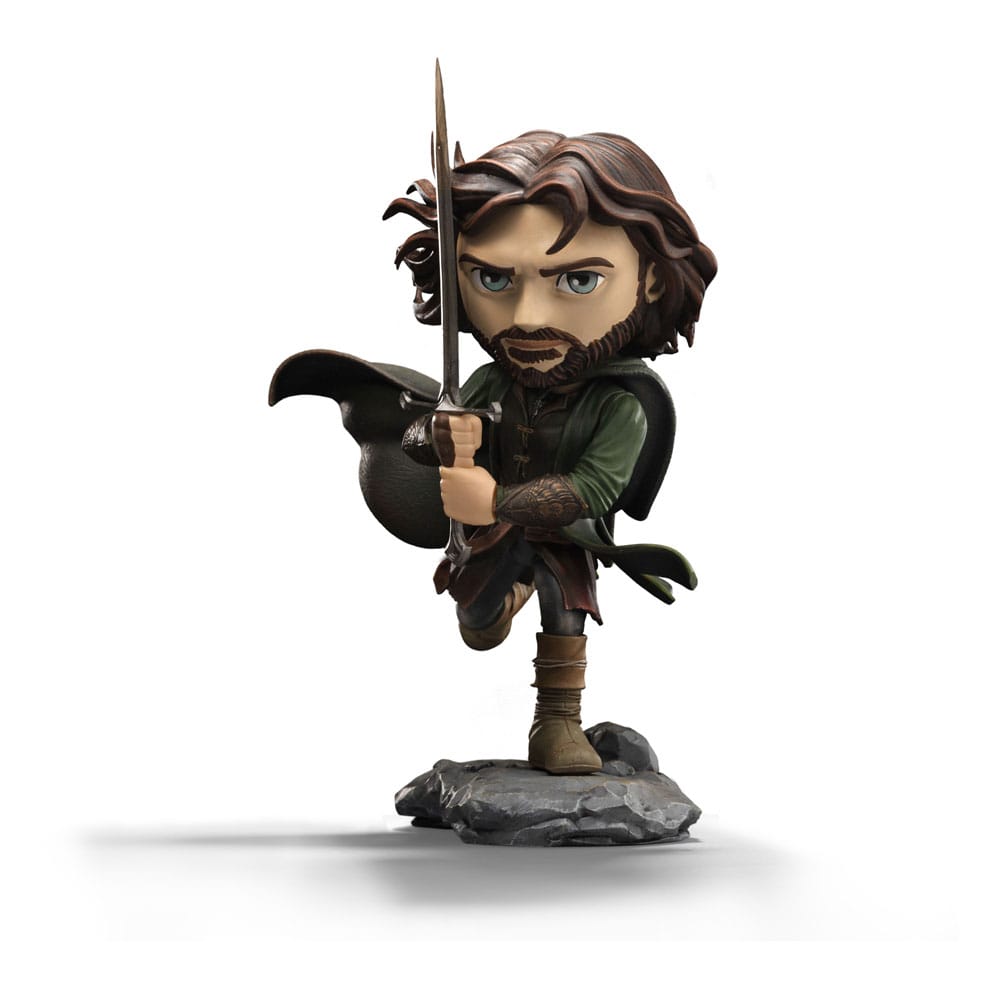 Il Signore Degli Anelli Mini Co. Pvc Figura Aragorn 17 Cm Iron Studios