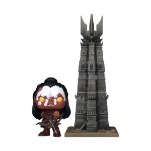 Il Signore Degli Anelli Pop! Town Vinile Figura Lurtz W/tower 9 Cm Funko