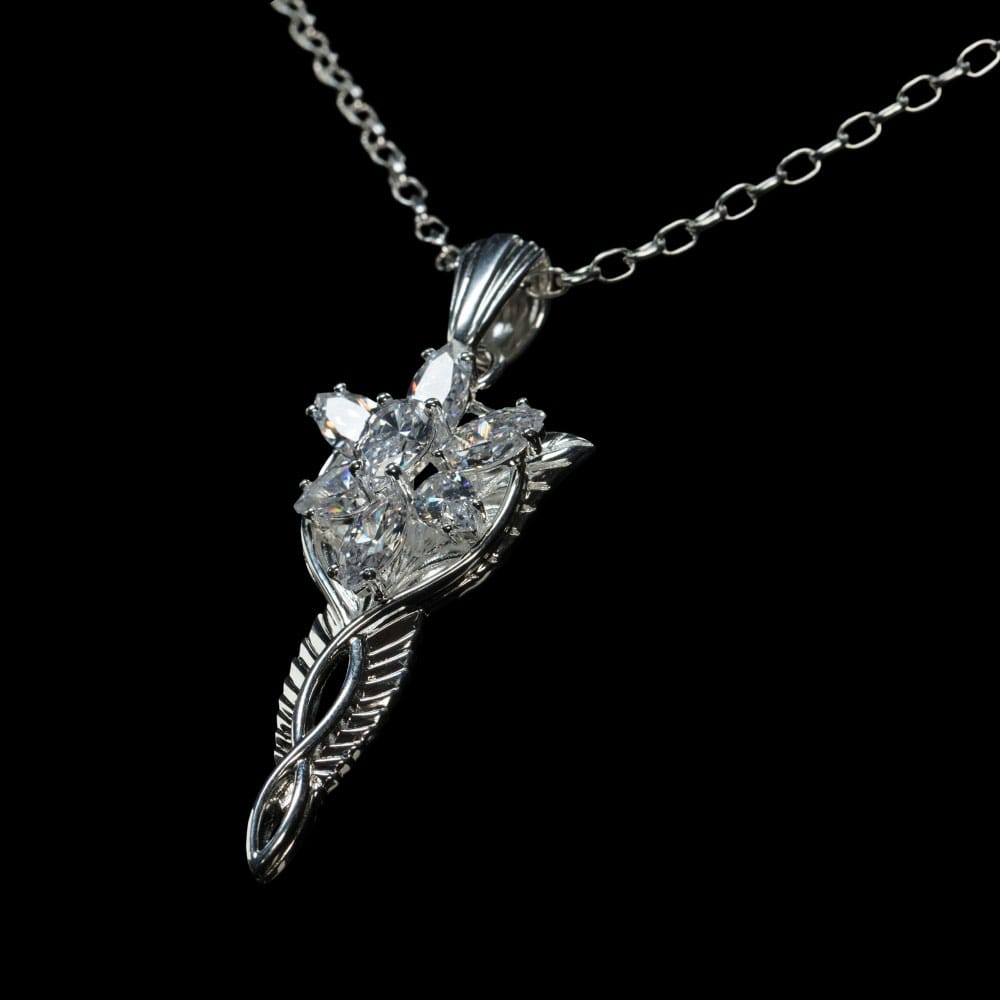 Il Signore Degli Anelli Replica 1/1 Pendant & Chain Evenstar (sterling Silver) Weta Workshop