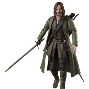 Il Signore Degli Anelli S.h. Figuarts Action Figura Aragorn 16 Cm Bandai Tamashii Nations