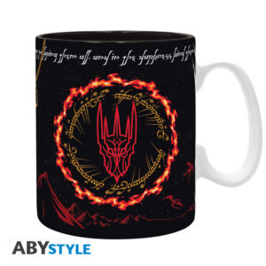 Il Signore Degli Anelli - Tazza - 460 Ml - Sauron- Subli - Box