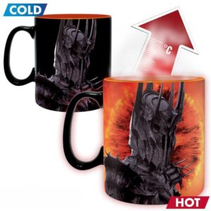 Il Signore Degli Anelli Tazza Termosensibile Sauron 460 Ml Abystyle