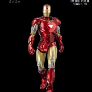 Infinity Saga Dlx Action Figura 1/12 Iron Man Mark 6 17 Cm Threezero