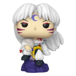 Inuyasha Pop! Plus Animation Vinile Figura Sesshomaru (sitting) 9 Cm Funko
