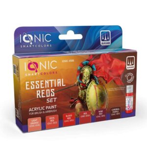 IONIC ESSENTIAL REDS PAINT SET Colori Ammo By Mig Jimenez