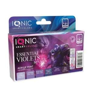 IONIC ESSENTIAL VIOLETS PAINT SET Colori Ammo By Mig Jimenez