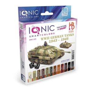 IONIC WWII GERMAN TANKS 43-45 PAINT SET Colori Ammo By Mig Jimenez