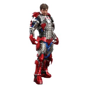 Iron Man 2 Movie Masterpiece Action Figura 1/6 Tony Stark (mark V Suit Up Version) 31 Cm Hot Toys