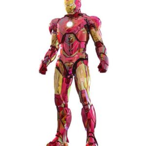 Iron Man Movie Masterpiece Diecast Action Figura 1/6 Iron Man Mark Vi (fractal Armor) Hot Toys Esclusiva 33 Cm Hot Toys