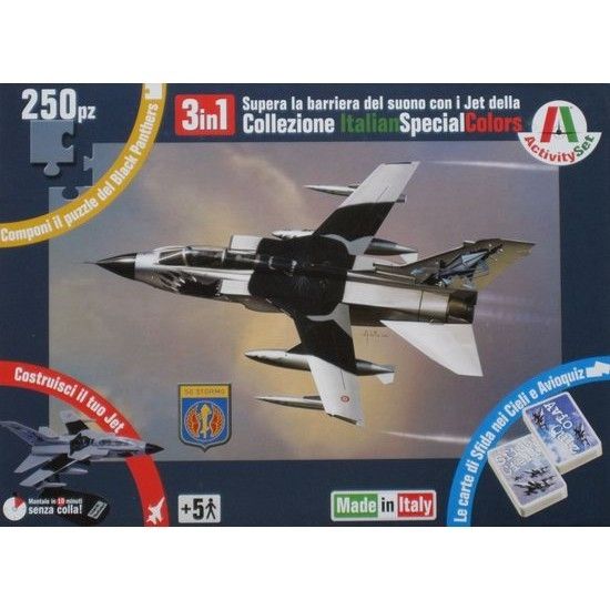 Italeri AS802 3in1 Activity Set Black Panthers 250 pz Kit Modellino