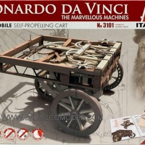 Italeri IT3101 AUTOMOBILE LEONARDO KIT cm 10 Modellino