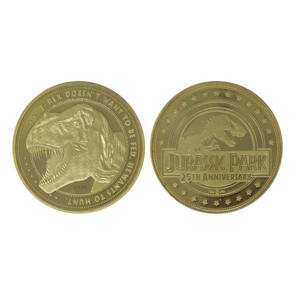 Jaws Collectable Coin Velociraptor Edizione Limitata Fanattik