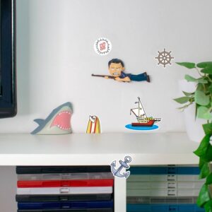 Jaws Comic On´s Wall Decoration Bruce E Quint Fizz Creations