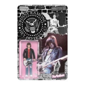 Johnny Ramone Reaction Action Figura Wave 01 Johnny Ramone 10 Cm Super7
