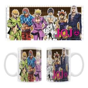 Jojo´s Bizarre Adventure Part 5: Golden Wind Ceramic Tazza Main Characters Sakami Merchandise