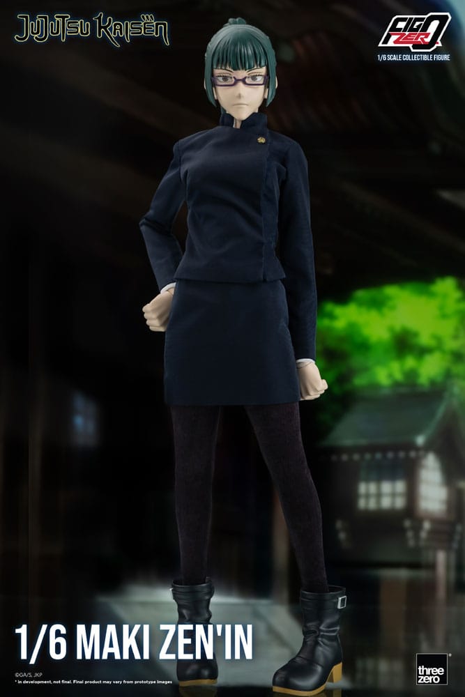 Jujutsu Kaisen Figzero Action Figura 1/6 Maki Zen'in 28 Cm Threezero