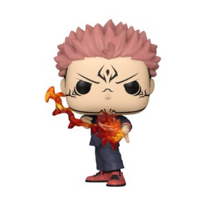 Jujutsu Kaisen Pop! Animation Vinile Figures Sukuna (fire Arrow) 9 Cm Funko