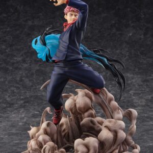 Jujutsu Kaisen Shibuya Scramble Figura Pvc Statua 1/7 Yuji Itadori 31 Cm Estream