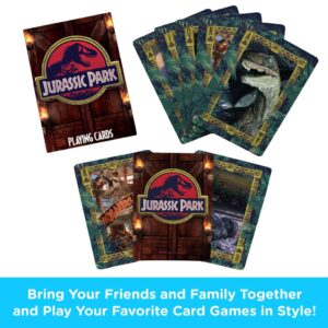 JURASSIC PARK PLAYING CARDS Carte Da Gioco Aquarius Ent