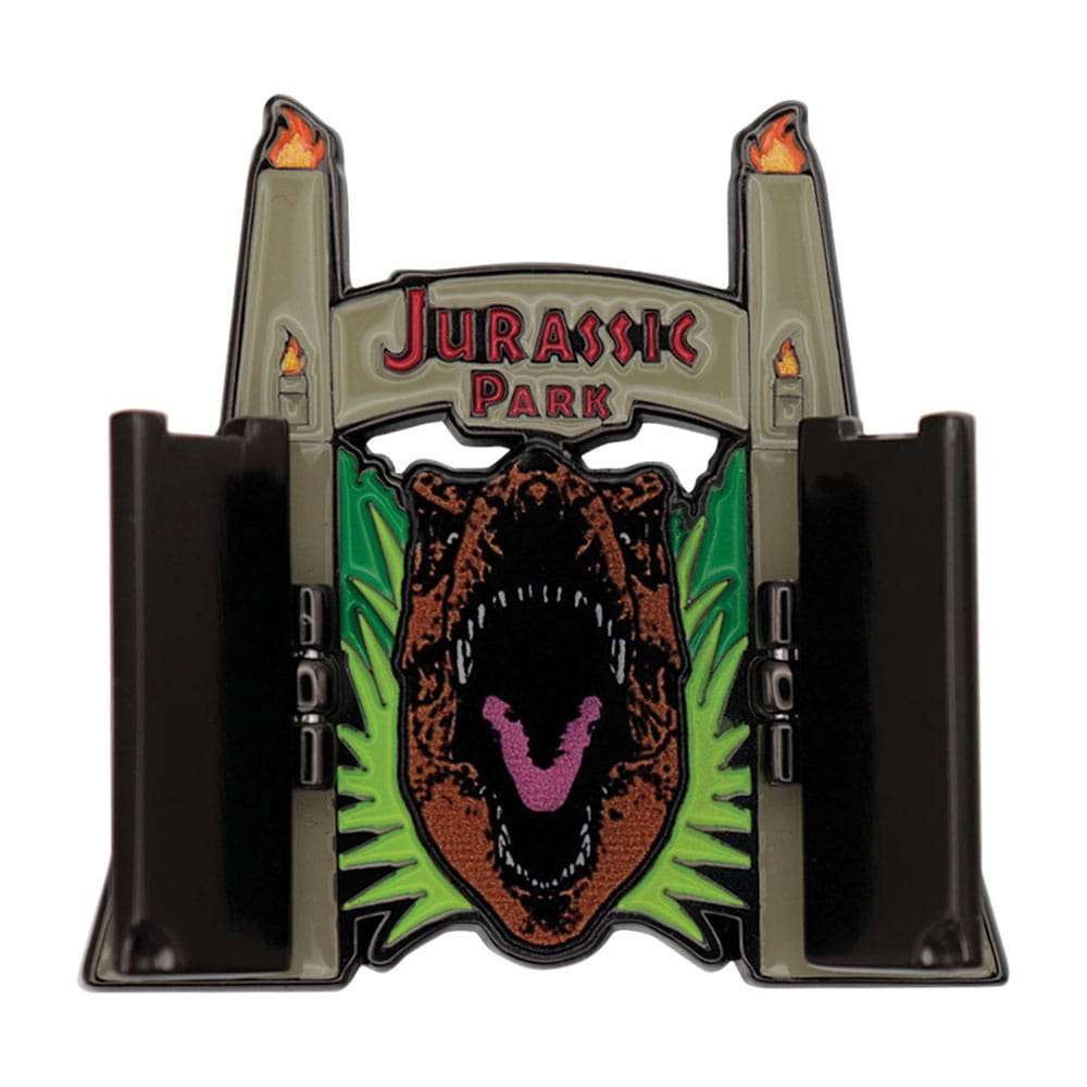 Jurassic Park Spilla Badge Gates Hinged Fanattik