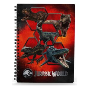 Jurassic World Agenda Con 3d-effect Carnivorous Sd Toys