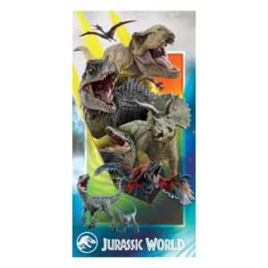Jurassic World Asciugamano 140 X 70 Cm Halantex