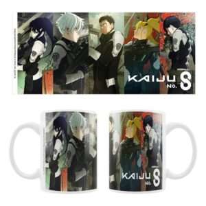 Kaiju No. 8 Ceramic Tazza Mina, Reno, Kafka, Kikoru, Hoshina Sakami Merchandise