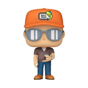 King Of The Hill Pop! Tv Vinile Figura Dale Gribble 9 Cm Funko