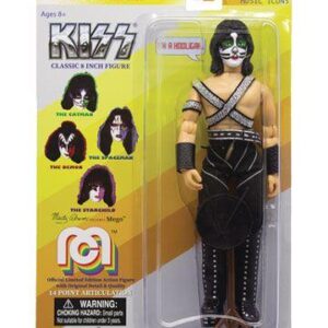 Kiss Action Figura Love Gun Catman 20 Cm Mego Scatola Rovinata