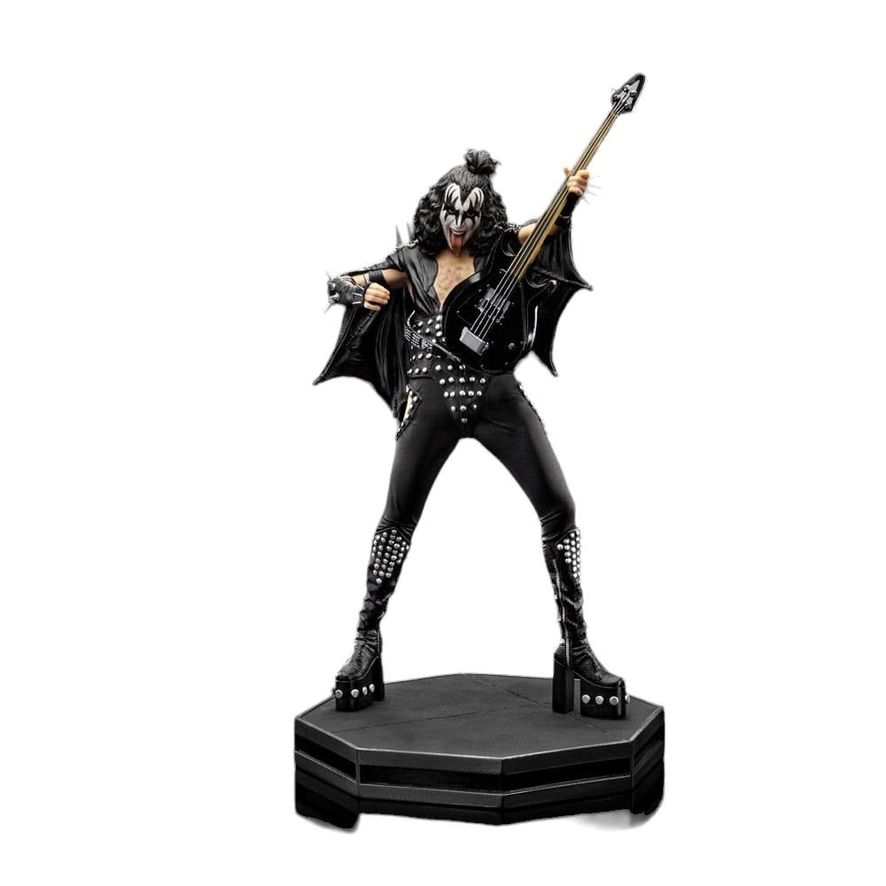 Kiss Art Scale Statua 1/10 Gene Simons Limited Edtition 26 Cm Iron Studios