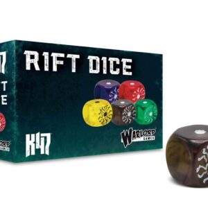 KONFLIKT 47 2025 RIFT DICE GRAY Dadi Warlord Games
