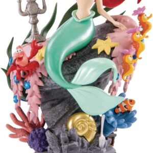 La Sirenetta Disney Figura Ariel Sebastian Flounder Diorama 15 cm Beast Kingdom