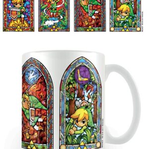 Legend Of Zelda Tazza Stained Bicchiere Pyramid International