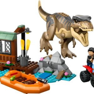 LEGO JURASSIC WORLD 76975 - FUGA SUL FIUME DAL T. REX