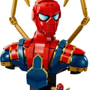 LEGO MARVEL SUPER HEROES 76326 - BUSTO DI IRON SPIDER-MAN