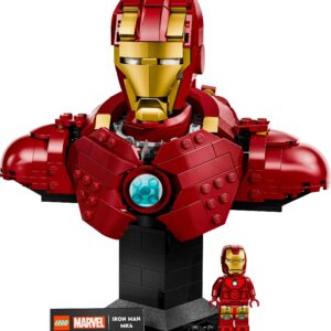 LEGO MARVEL SUPER HEROES 76327 - BUSTO DI IRON MAN MK4