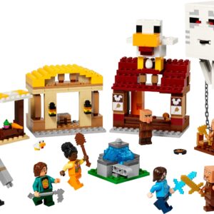 LEGO MINECRAFT 21273 - ATTACCO AL VILLAGGIO DEL GHAST-PALLONE