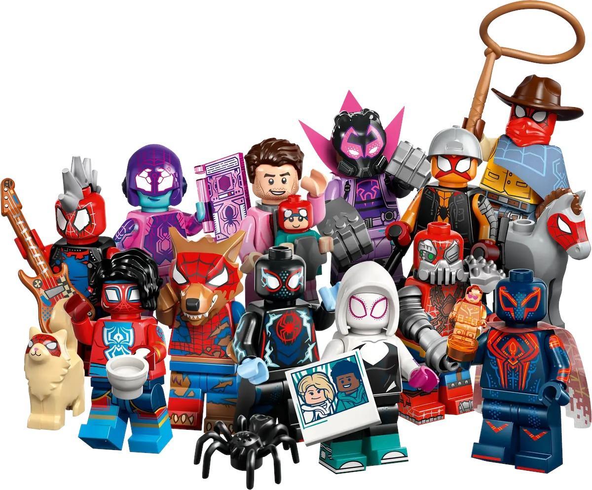 LEGO MINIFIGURES 71050 - SPIDER-MAN: ACROSS THE SPIDER-VERSE - SERIE COMPLETA 12PZ