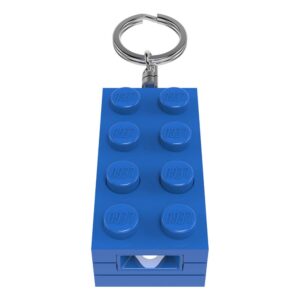 Lego Minifigures Light-up Portachiavi Stone Blue 8 Cm Joy Toy (it)