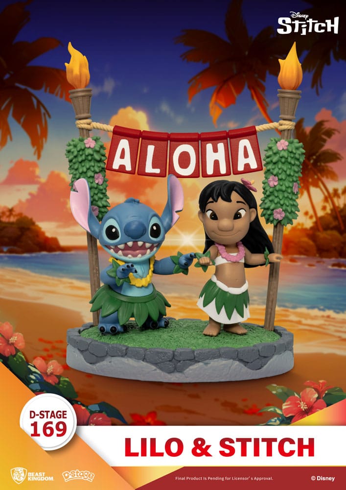 Lilo & Stitch D-Stage PVC Diorama Lilo & Stitch 16 Cm Beast Kingdom Toys