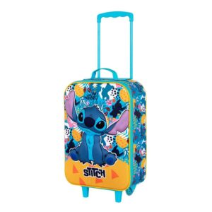 Lilo & Stitch Soft 3d Trolley Valigia Stitch Multicolor 52 Cm Karactermania
