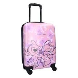 Lilo & Stitch Trolley Valigia Ohana Forever Pink 46 Cm Vadobag