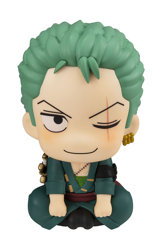 LOOK UP ONE PIECE RORONOA ZORO MINI FIGURA MEGAHOUSE
