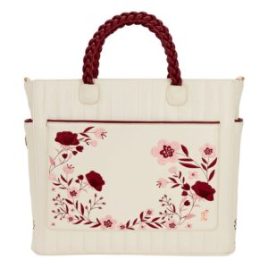 Loungefly Borsa A Tracolla Figural Cream & Red Floral Loungefly